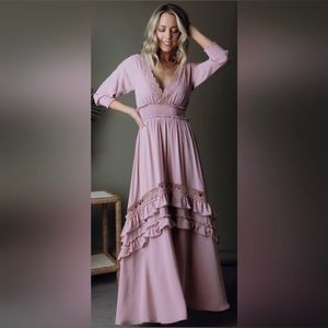 Baltic born Pippa dress, dusty rose size medium